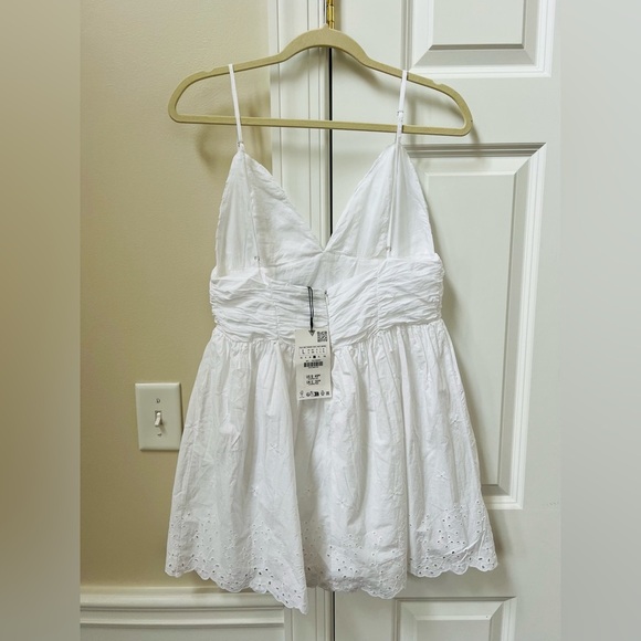 Nwt white size large Zara summer dress - Picture 2 of 7